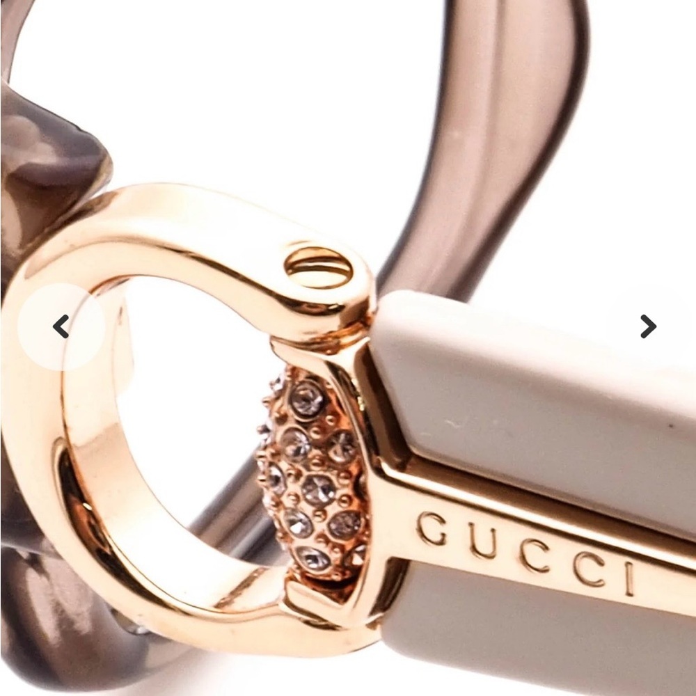 Gucci 3553 rectangular Designer Eyeglasses - Picture 3 of 10